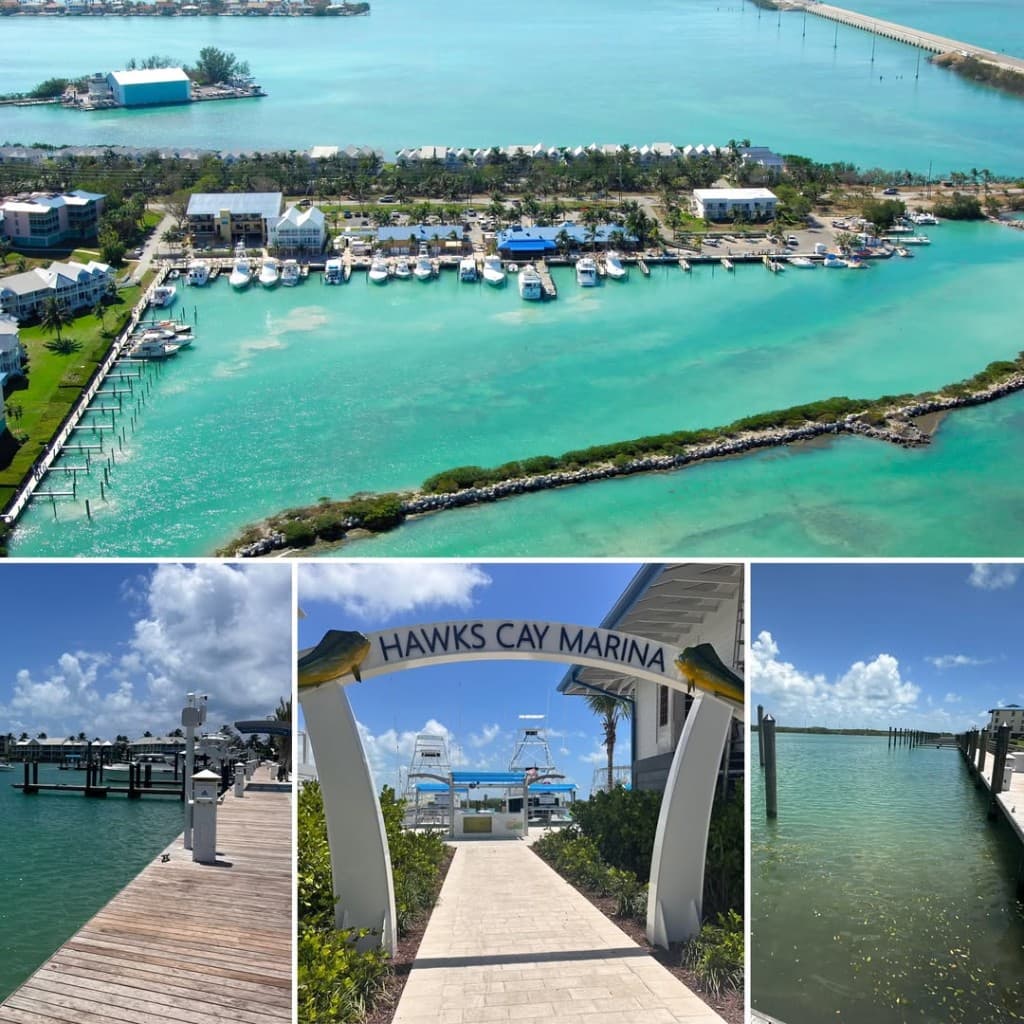 Commercial marina engineering for Hawks Cay Marina dock and seawall project in Duck Key, Florida Keys